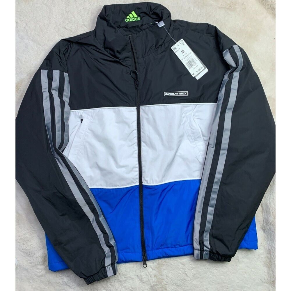 Adidas Men Medium Daniel Patrick x Harden PFF Basketball Jacket GH1471 NEW